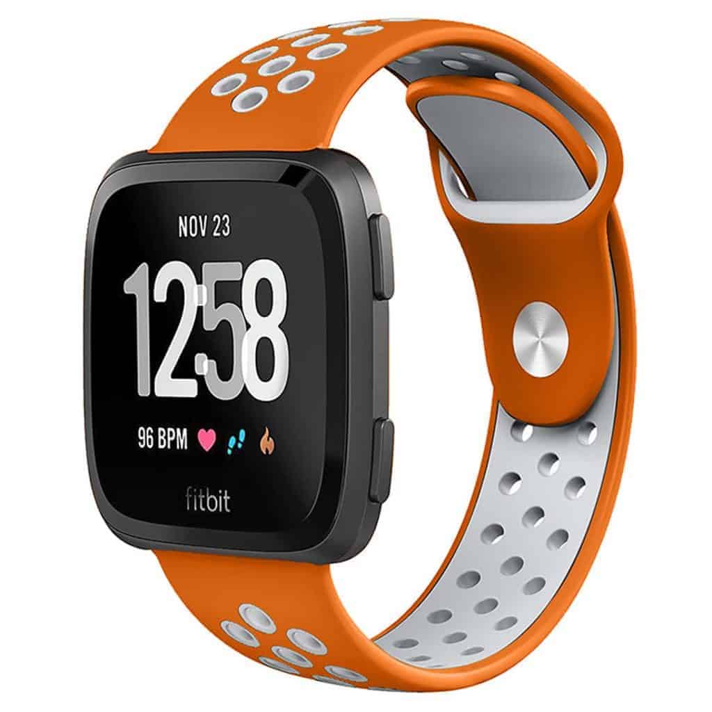 fitbit versa orange
