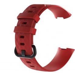 fitbit charge 3 strap red