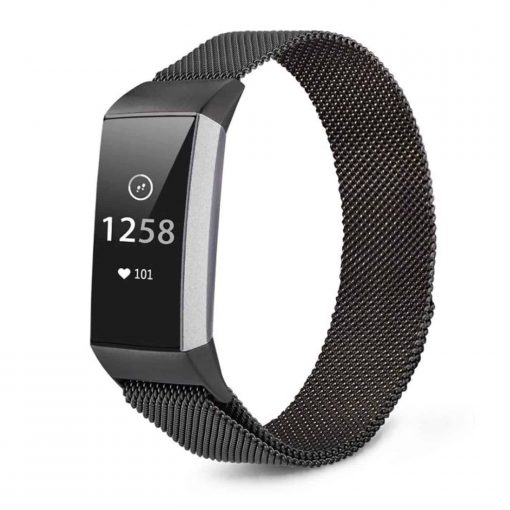 Fitbit Charge 3 & Charge 3 SE Compatible Milanese Loop Band