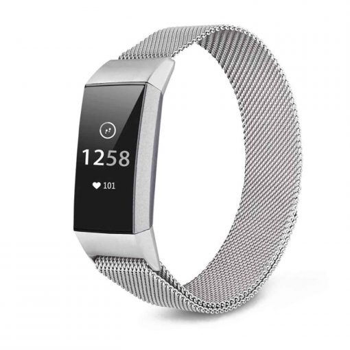 Fitbit Charge 3 & Charge 3 SE Compatible Milanese Loop Band