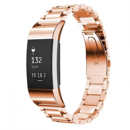 FocusFit Fitbit Charge 2 Compatible Stainless-Steel Band