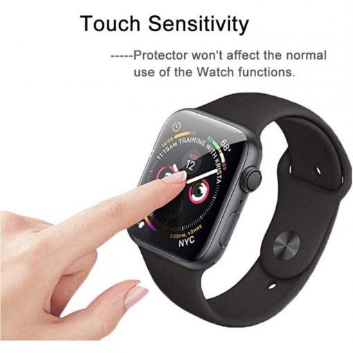 FocusFit Apple Watch Clear Tempered Glass Screen Protector