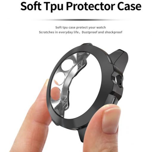 FocusFit – Garmin Fenix 5 / Plus Compatible Bumper Case / Screen Protector