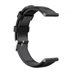 FocusFit – Garmin Vivoactive 3 / Venu / Vivomove / HR / 3 / Forerunner 245 / 645 Compatible Leather Strap 20mm