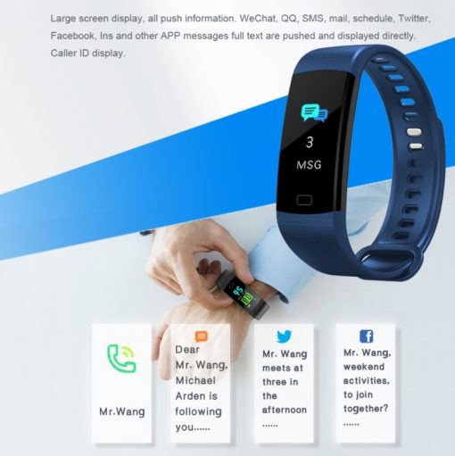 FocusFit Pro-Y5 Smartwatch andFitness Tracker
