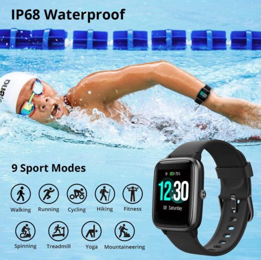 FocusFit Pro-ID205L Smartwatch and Fitness Tracker
