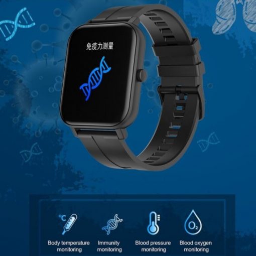 FocusFit – F22R Smartwatch Bluetooth Waterproof Heart Rate Monitor Blood Pressure Measurement Distance Tracking Information Pedometer