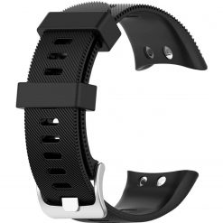 FocusFit Soft Silicone Replacement Watch Band Strap for Garmin Forerunner 45/ 45S