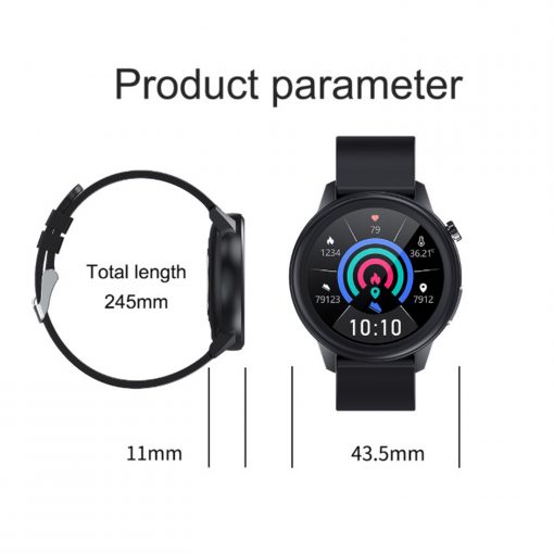 FocusFit Pro – E80 Smartwatch and Fitness Tracker ECG & PPG Sportwatch