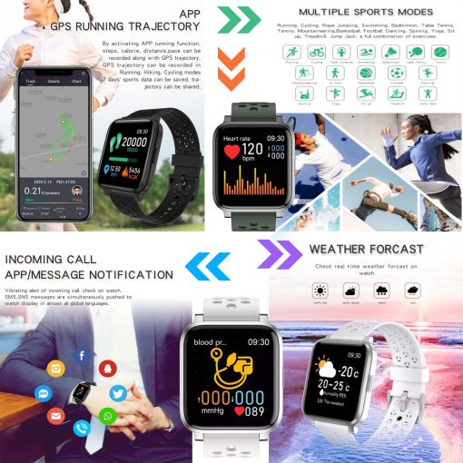 FocusFit Pro – X3C IP68 Smartwatch and Fitness Tracker