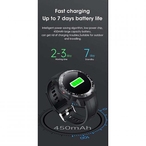 FocusFit Pro – L20 IP68 Smartwatch and Fitness Tracker