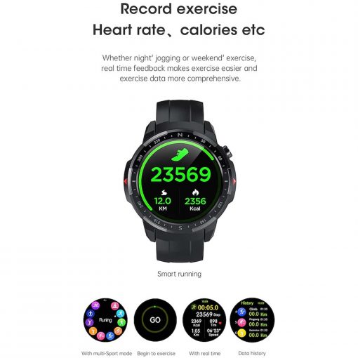 FocusFit Pro – L20 IP68 Smartwatch and Fitness Tracker