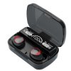 FocusFit Quality Waterproof Wireless TWS F9 Sport Earphones with Charging Box