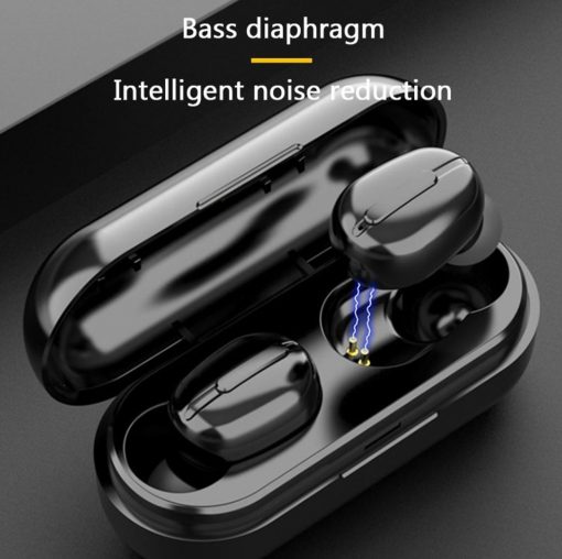 FocusFit Bluetooth Wireless Earphones Panoramic Stereo In-Ear Headphones
