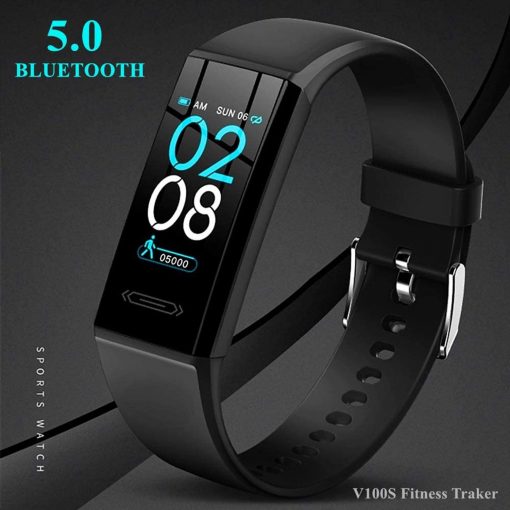 FocusFit Smartwatch V100S With Stylish Silicone Strap