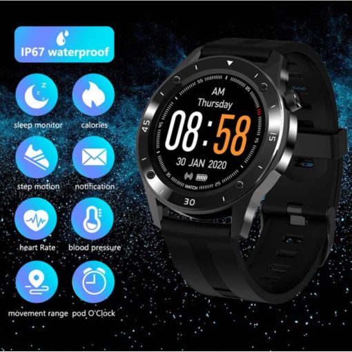 FocusFit Pro-F22 Smartwatch & Fitness Tracker With 1 Extra Charger