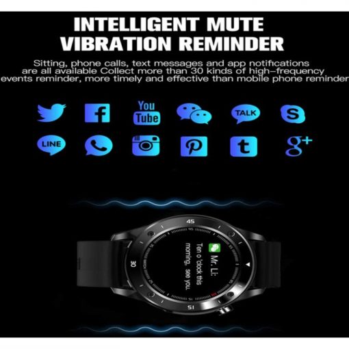 FocusFit Pro-F22 Smartwatch & Fitness Tracker with 3 Silicone Straps